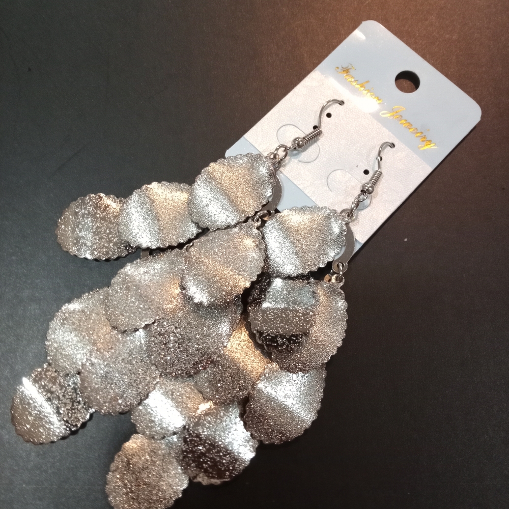 Elegant Silver Dangle Earrings